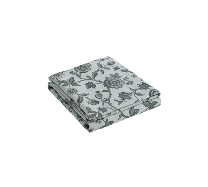 TOALHA DE MESA VINTAGE COM ESTAMPA FLOR DE DAMASCO