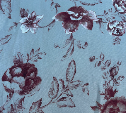 TOALHA DE MESA TOILE PROVENÇAL COM ESTAMPA EM COBRE | 135 x 135 cm; 135 x 230 cm