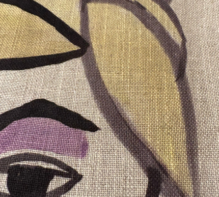 TOALHA DE MESA COM RETRATOS PICASIANOS | 135 x 340 cm; 135 x 450 cm