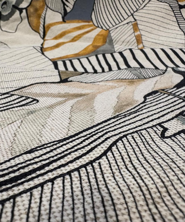 Mantel Aires Turcos; Multi tono crudo