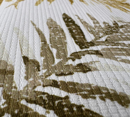 TOALHA DE MESA COM ESTAMPA DE SELVA DE OUTONO