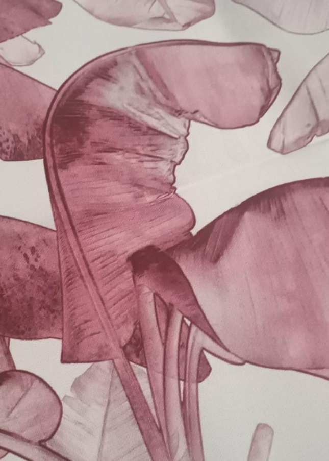 Mantel Bananero Burdeos