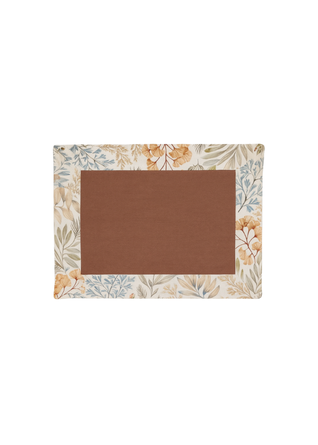 Individual color teja con estampado Jungla de Otoño