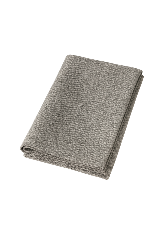 Mantel de lino verde seco