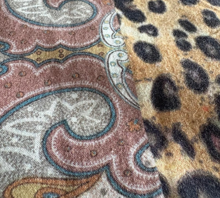 Mantel Scaldozo Etro Flor Rosa