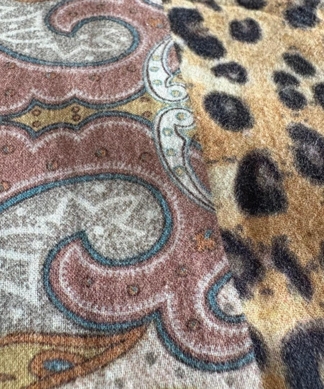 Mantel Scaldozo Etro Flor Rosa