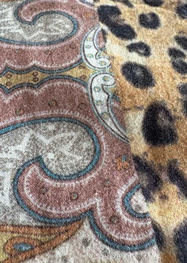 Mantel Scaldozo Etro Flor Rosa