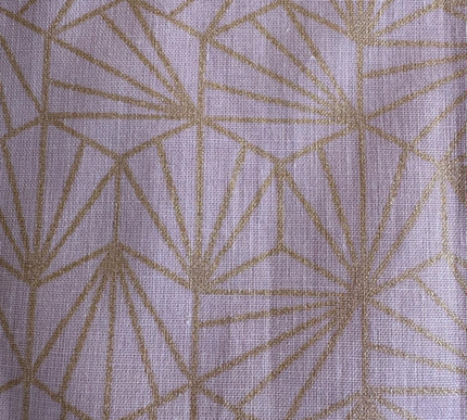 Mantel Geométrico Rosa