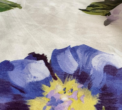 Mantel Flores Moradas