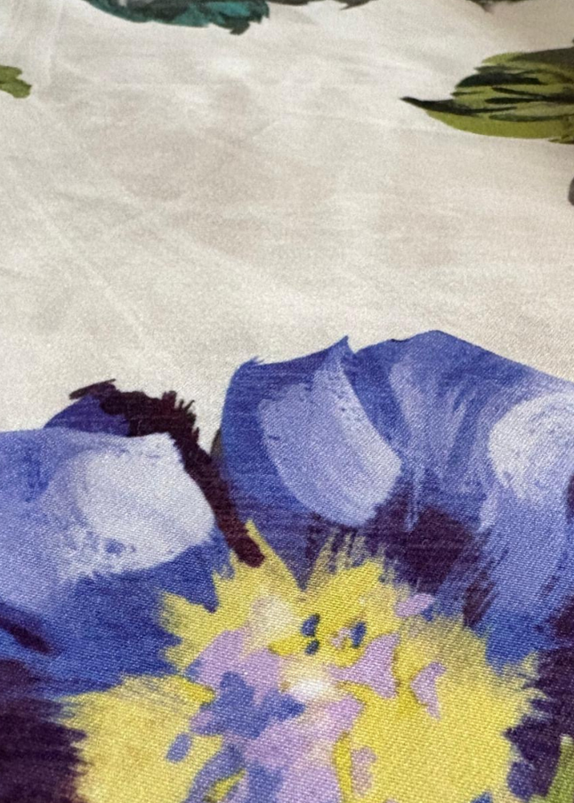 Mantel Flores Moradas