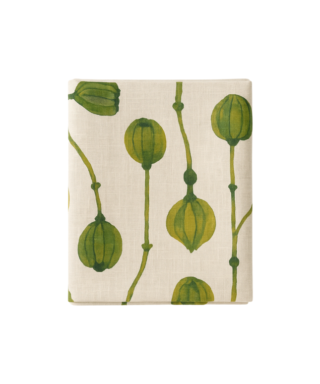 Mantel Lino Tulipanes