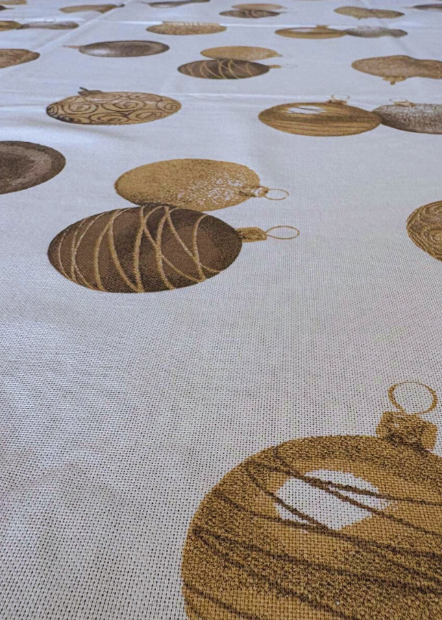 Mantel Bolas de Navidad