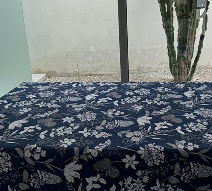 TOALHA DE MESA ESTAMPADA EM PASHIRE DO CEILÃO