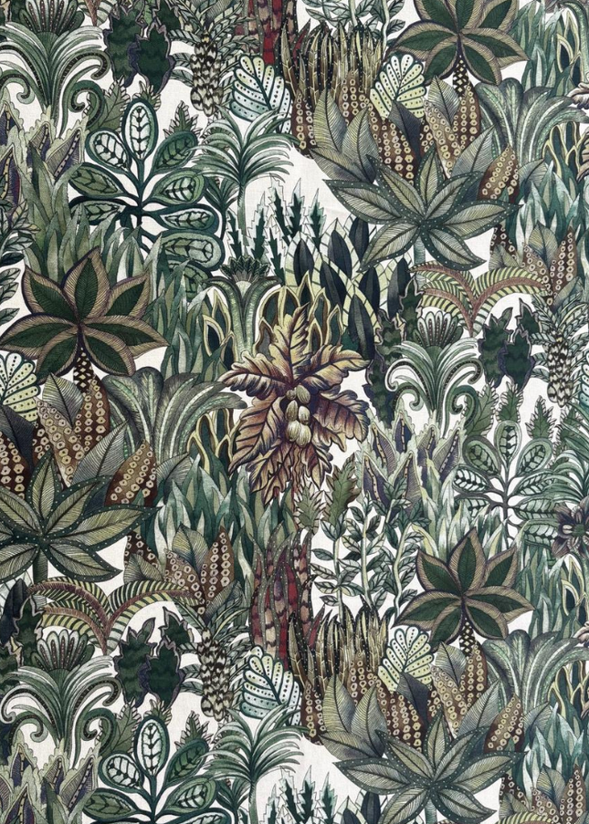 TROPICAL REFUGE PRINTED TABLECLOTH