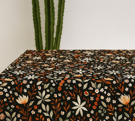 TOALHA DE MESA ESTAMPADA FLORAL WHIM | 140x260