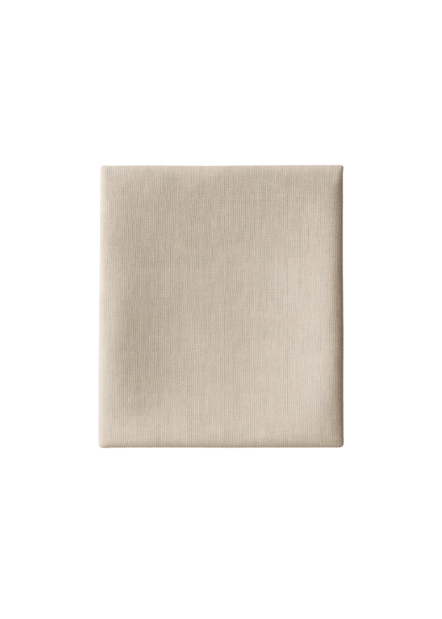 Mantel de lino color blanco hueso