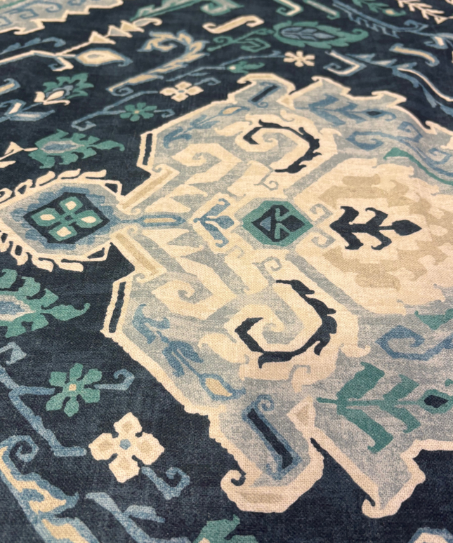 Mantel Damasco de Zafiro