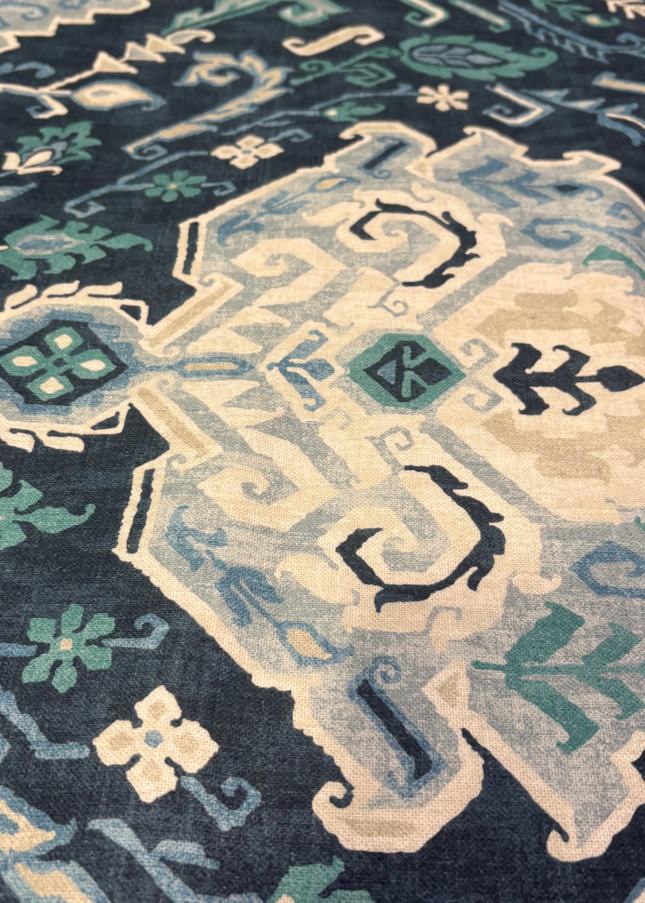 Mantel Damasco de Zafiro