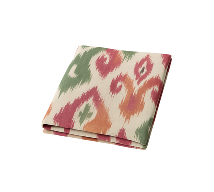 TRIBAL FUCHSIA PRINT TABLECLOTH