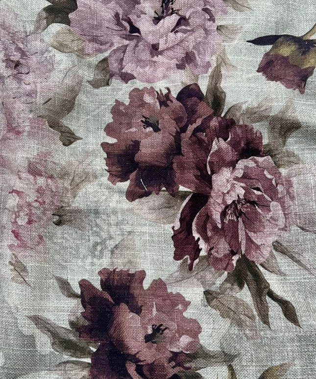 Mantel Romance de Peonias