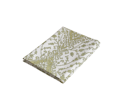 TOALHA DE MESA ESTAMPADA COM JARDIM PERSA; 220x270cm