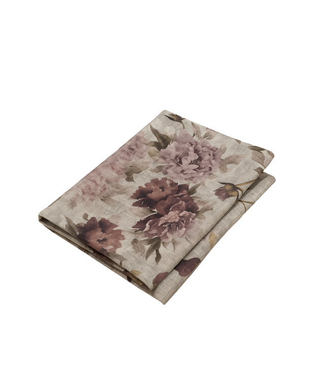 Mantel Romance de Peonias