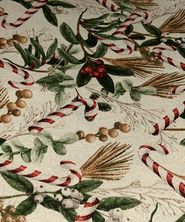 Mantel navideño con brillo